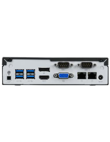 Shuttle DL30N PC/estación de trabajo barebone 1,35 l tamaño PC Negro N100