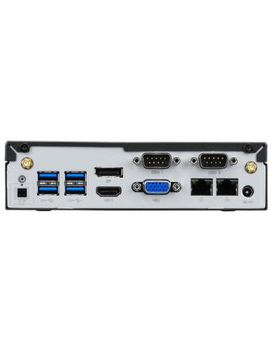 Shuttle DL30N PC/estación de trabajo barebone 1,35 l tamaño PC Negro N100