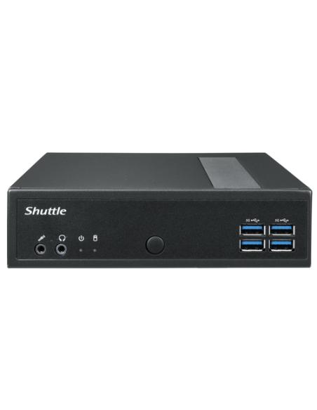 Shuttle DL30N PC/estación de trabajo barebone 1,35 l tamaño PC Negro N100