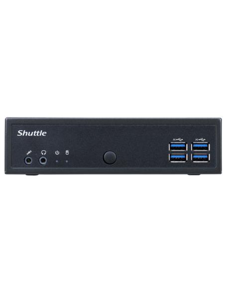 Shuttle DL30N PC/estación de trabajo barebone 1,35 l tamaño PC Negro N100