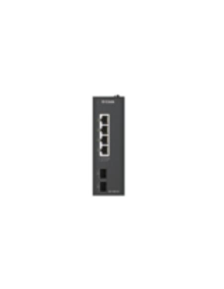 D-Link DIS-100G-06 switch No administrado L2 Gigabit Ethernet (10/100/1000) DIN rail Negro