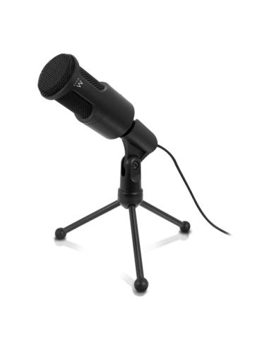 Ewent EW3552 micrófono Negro Micrófono para PC