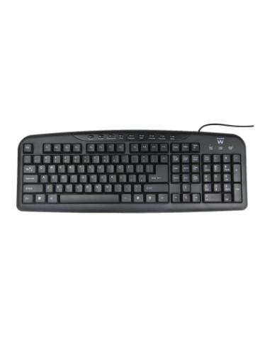 Ewent EW3125 teclado USB Negro