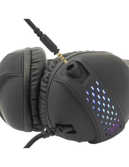 White Shark OX auricular y casco Auriculares Alámbrico Juego Negro