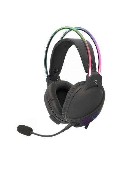 White Shark OX auricular y casco Auriculares Alámbrico Juego Negro