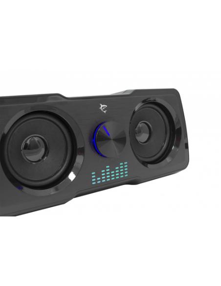 White Shark MOOD Black De 2 vías Negro Alámbrico 16 W