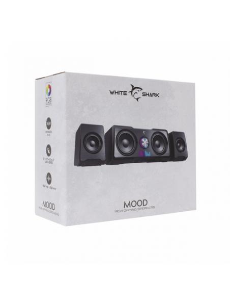 White Shark MOOD Black De 2 vías Negro Alámbrico 16 W