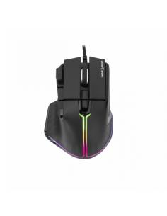 White Shark MARROK Black ratón Oficina mano derecha USB tipo A Óptico 12000 DPI
