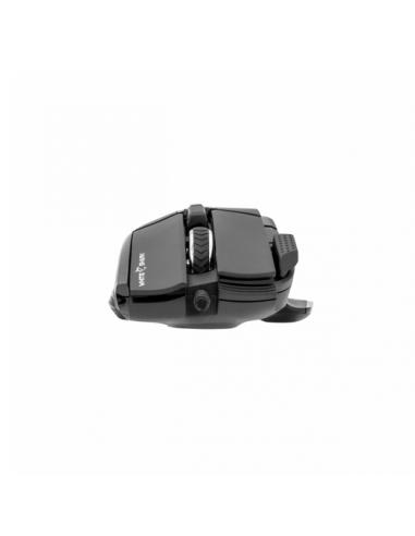 White Shark MARROK Black ratón Oficina mano derecha USB tipo A Óptico 12000 DPI
