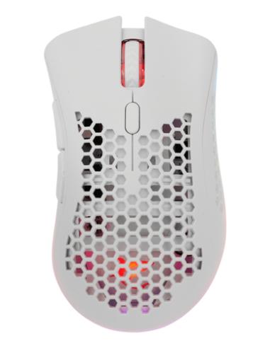 White Shark LIONEL ratón Juego Ambidextro Bluetooth Óptico 10000 DPI