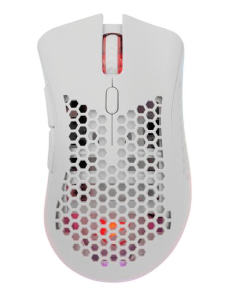 White Shark LIONEL ratón Juego Ambidextro Bluetooth Óptico 10000 DPI