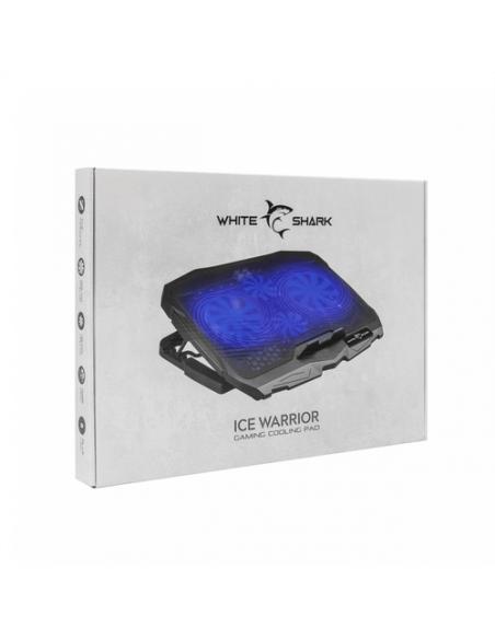 White Shark Ice Warrior almohadilla fría 43,9 cm (17.3") 1500 RPM Negro