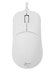 White Shark GRAPHENE-W ratón Universal Ambidextro USB Type-A + PS/2 Óptico 12400 DPI