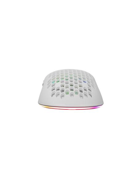 White Shark GALAHAD White ratón Juego Ambidextro USB tipo A Óptico 7200 DPI