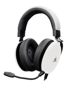 White Shark ELEPHANT Auriculares Alámbrico Diadema Juego Blanco, Negro