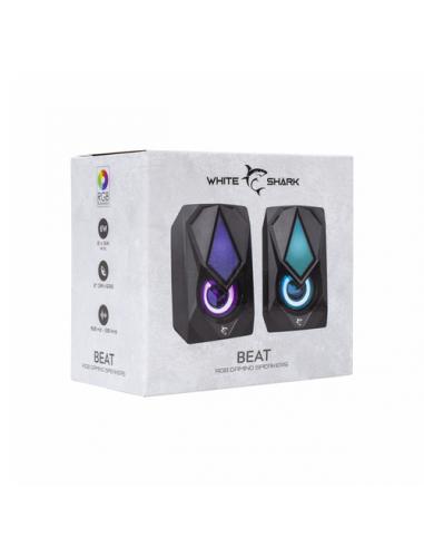 White Shark BEAT altavoz Negro Alámbrico 6 W
