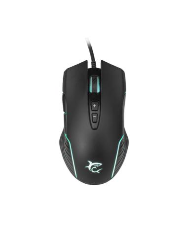 White Shark GM-5003 AZARAH ratón Juego Ambidextro USB tipo A Óptico 6400 DPI