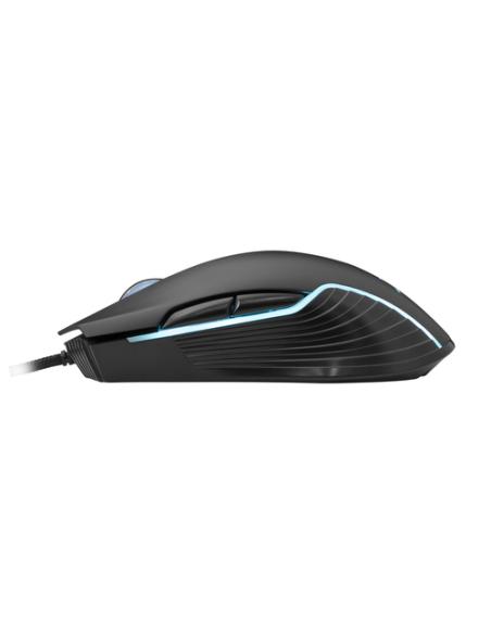 White Shark GM-5003 AZARAH ratón Juego Ambidextro USB tipo A Óptico 6400 DPI