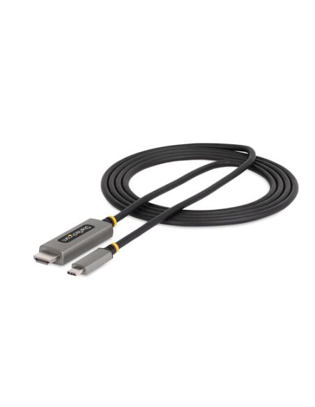 StarTech.com Cable Adaptador de 2m USB-C a HDMI - 8K 60Hz - 4K 144Hz - HDR10 - Cable Conversor de Vídeo USB tipo C a HDMI 2.1 - 