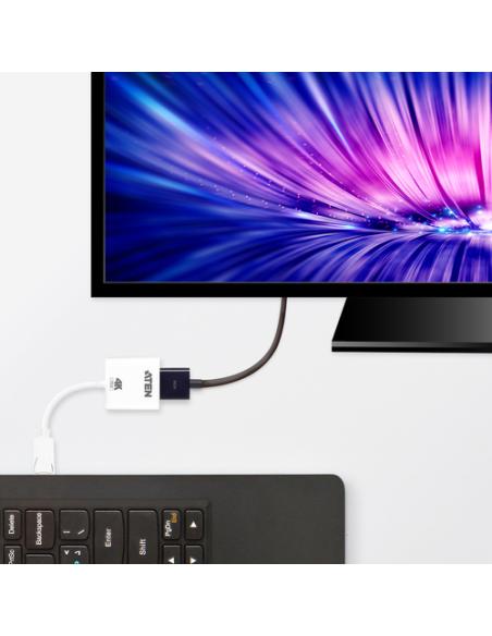 ATEN Adaptador activo de DisplayPort a HDMI True 4K