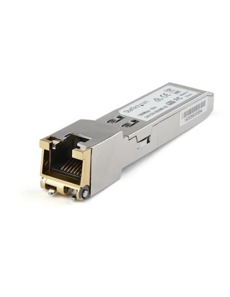 StarTech.com Módulo Transceptor SFP Compatible con Cisco GLC-TE - Cobre - 1000BASE-T - SFP a RJ45 Cat6 / Cat5e, 100m, Temperatur