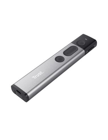 Trust Kazun apuntador inalámbricos RF Aluminio, Negro