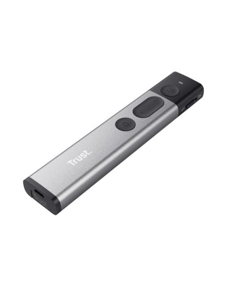 Trust Kazun apuntador inalámbricos RF Aluminio, Negro