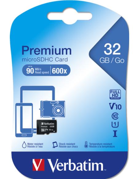 Verbatim Premium 32 GB MicroSDHC Clase 10