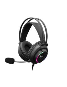 White Shark WOLF auricular y casco Auriculares Alámbrico Juego Negro