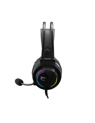 White Shark WOLF auricular y casco Auriculares Alámbrico Juego Negro