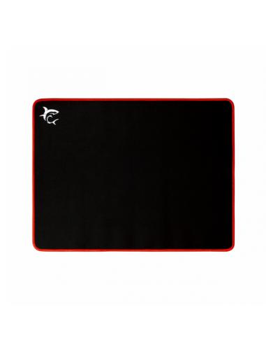 White Shark Red Knight Alfombrilla de ratón para juegos Negro, Rojo, Blanco