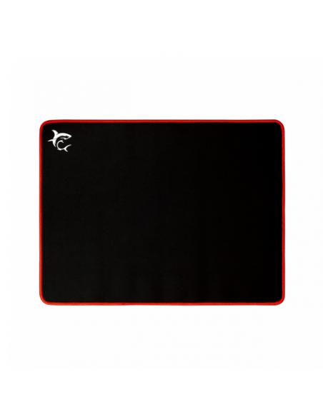 White Shark Red Knight Alfombrilla de ratón para juegos Negro, Rojo, Blanco