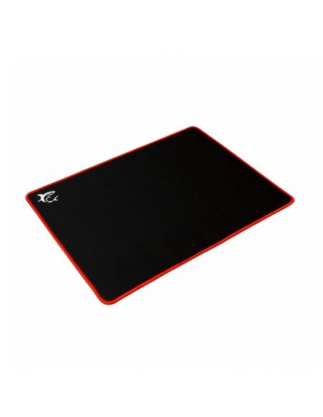 White Shark Red Knight Alfombrilla de ratón para juegos Negro, Rojo, Blanco