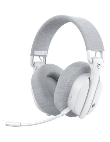 White Shark FIRECREST Auriculares Inalámbrico y alámbrico Diadema Juego USB Tipo C Bluetooth Blanco, Gris