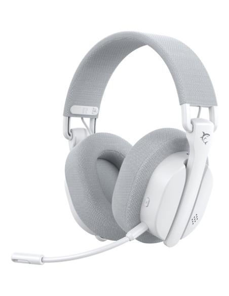 White Shark FIRECREST Auriculares Inalámbrico y alámbrico Diadema Juego USB Tipo C Bluetooth Blanco, Gris
