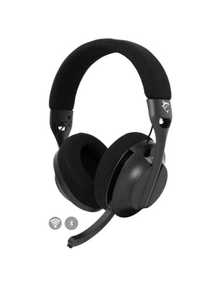 White Shark FALCON Auriculares Inalámbrico y alámbrico Diadema Juego USB Tipo C Bluetooth Negro