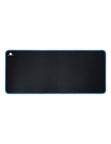 White Shark BLUE KNIGHT XL Alfombrilla de ratón para juegos Negro, Azul, Blanco