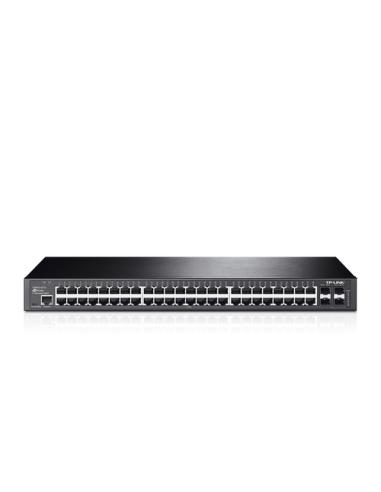 TP-Link T2600G-52TS V3 switch Gestionado L2+ Gigabit Ethernet (10/100/1000) 1U Negro