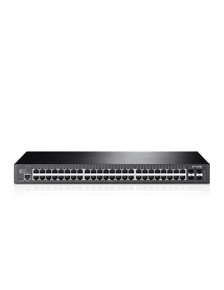 TP-Link T2600G-52TS V3 switch Gestionado L2+ Gigabit Ethernet (10/100/1000) 1U Negro