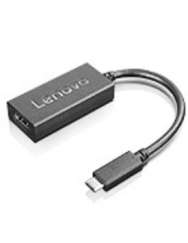 Lenovo 4X90M42956 adaptador de cable de vídeo VGA (D-Sub) USB Tipo C Negro