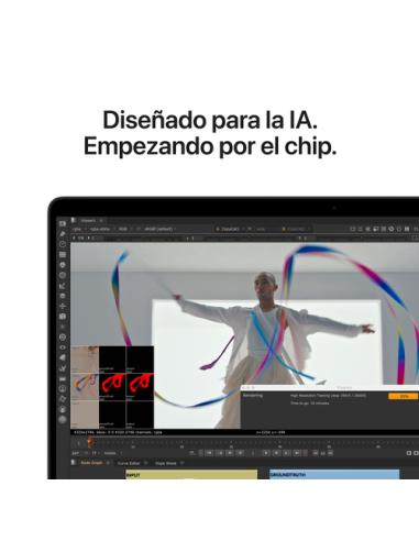 Apple MacBook Pro 16" M5 Pro chip 18‑core CPU 20‑core GPU, 48GB, 1TB SSD - Negro espacial
