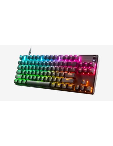 Steelseries Apex 9 TKL teclado Juego USB QWERTY Inglés de EE. UU. Negro
