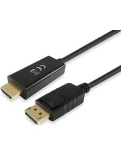 equip cable desde displayport macho a hdmi macho longitud 2 metros (119390)