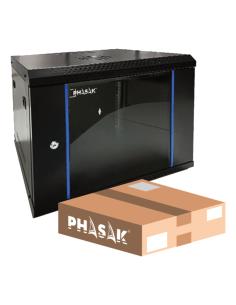 Phasak PHO 2207D armario rack 7U Bastidor de pared Negro