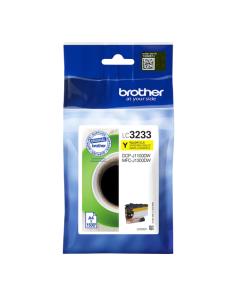 Brother LC3233Y cartucho de tinta 1 pieza(s) Original Rendimiento estándar Amarillo