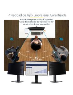 StarTech.com Filtro de Privacidad 16:9 para Monitor de 27" - Colgante - Protector Acrílico de Pantalla - Ángulo de Visión de +/-