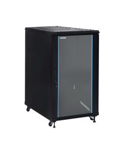 Phasak Armario Rack PRO 19" 22U 600 x 600 negro con ventilación - PHO 6622 (desmontado)