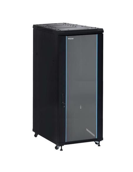 Phasak Armario Rack PRO 19" 42U 800 x 800 negro con ventilación - PHO 8842(desmontado)