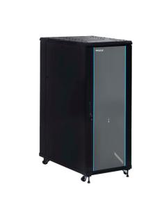 Phasak Armario Rack PRO 19" 42U 800 x 1000 negro con ventilación - PHO 8142 (desmontado)