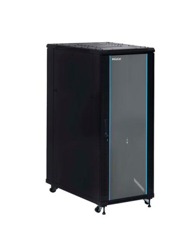 Phasak Armario Rack PRO 19" 42U 800 x 1000 negro con ventilación - PHO 8142 (desmontado)